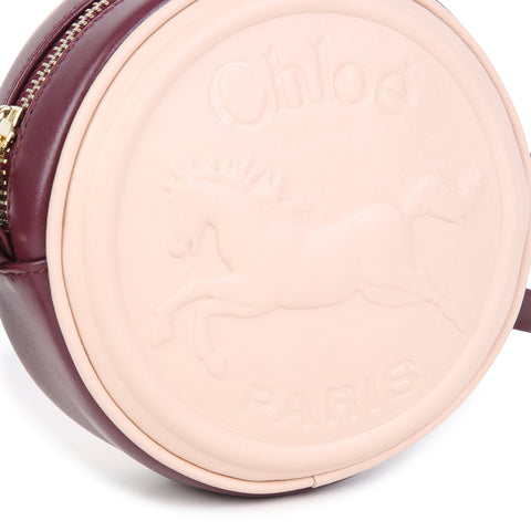 Girls Pink Logo Shoulder Bag