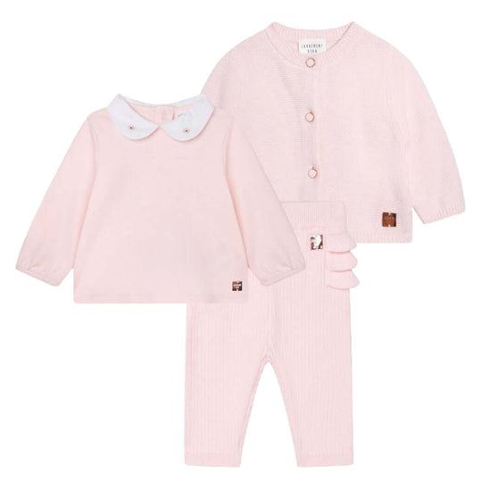 Baby Girls Pink 3 Piece Set