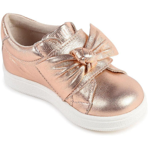 Carrement Beau Girls Copper Trainers