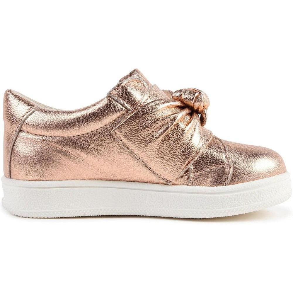 Carrement Beau Girls Copper Trainers