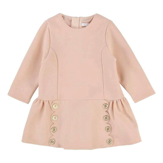 Baby Girls Peach Dress