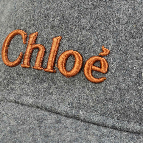 Chloe Girls Grey Wool Cap