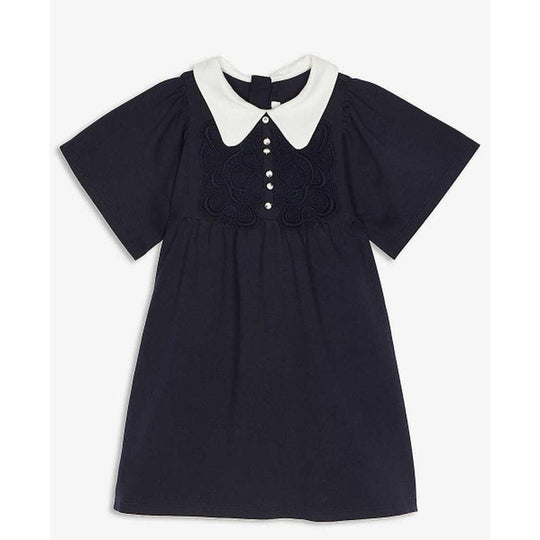 Girls Navy Dress