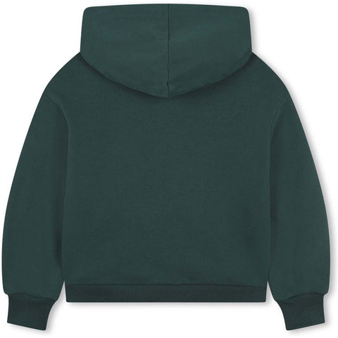 Chloe Girls Organic Forest Green Hoodie