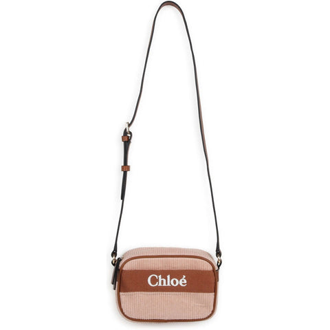 Chloe Girls Peach Corded Bag