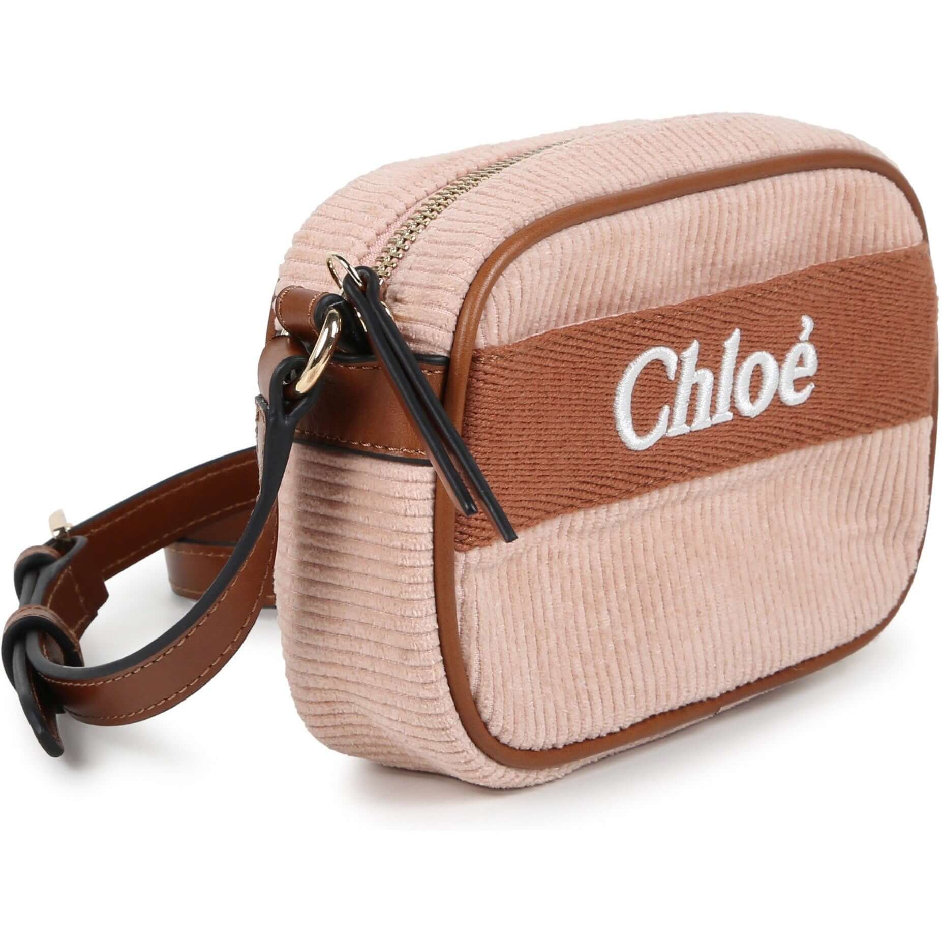 Chloe Girls Peach Corded Bag