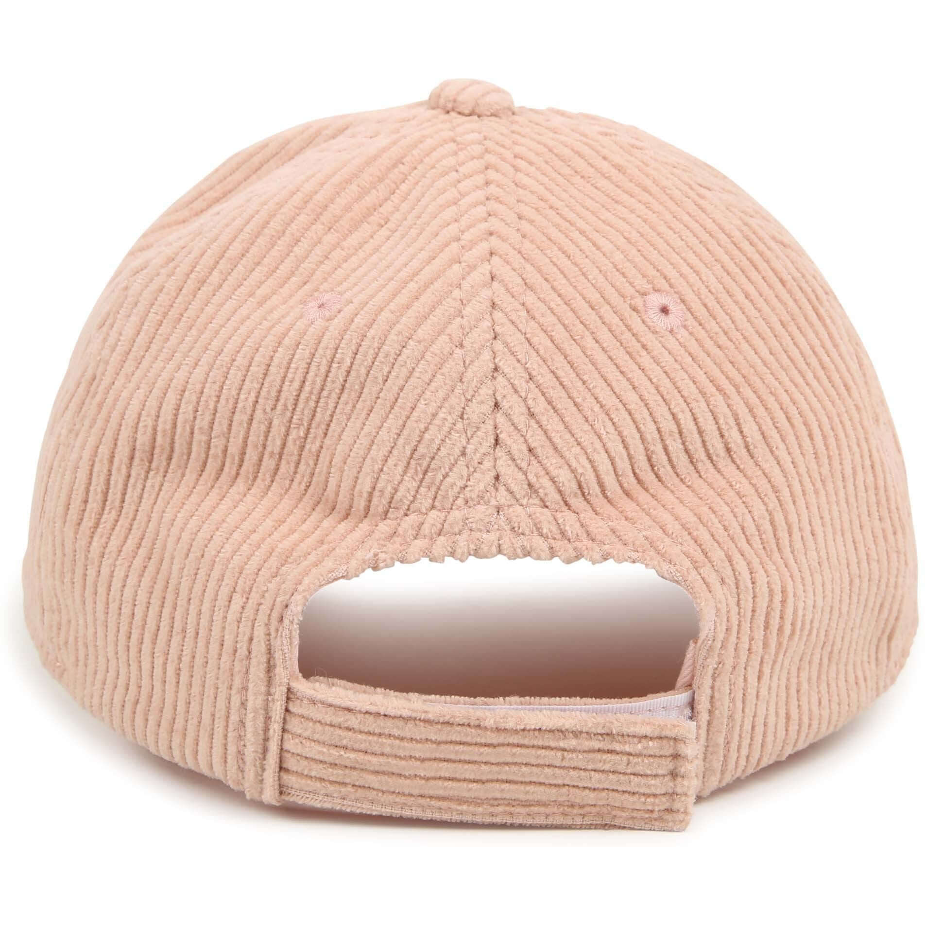 Chloe Girls Peach Corded Cap