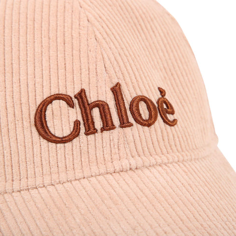 Chloe Girls Peach Corded Cap