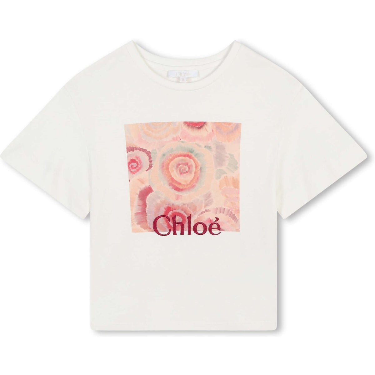 Chloe Girls White Short Sleeve T-shirt