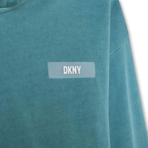 DKNY Boys Blue Hooded Jacket