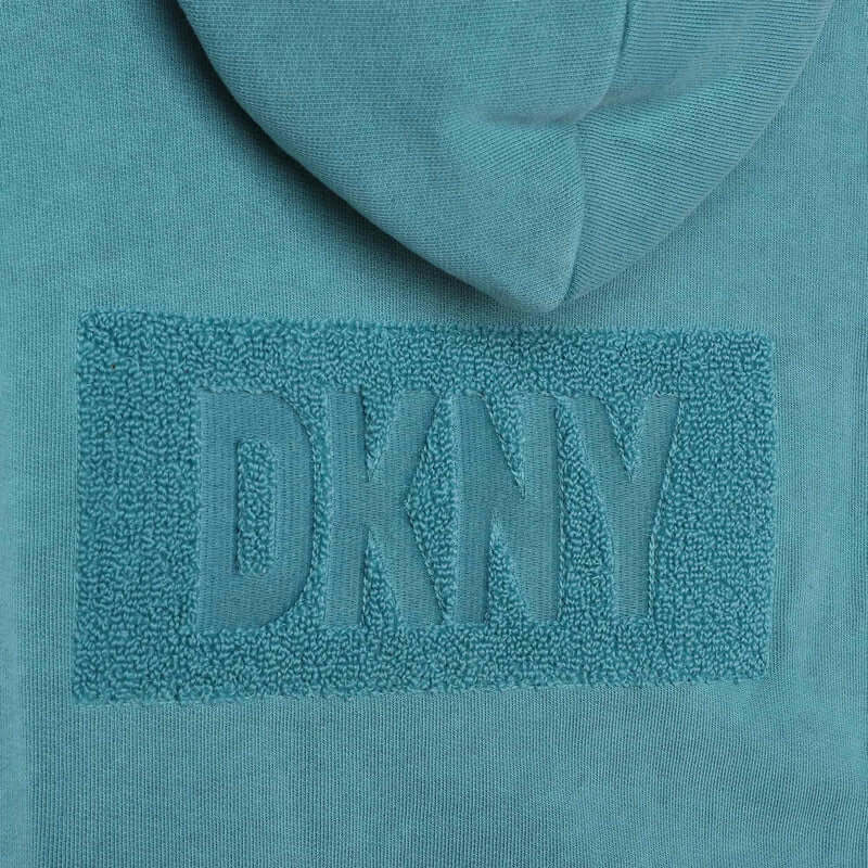 DKNY Boys Blue Hooded Jacket