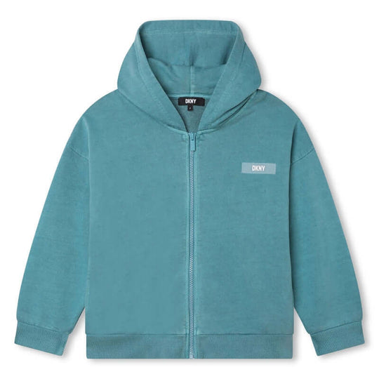 Boys Blue Hooded Jacket