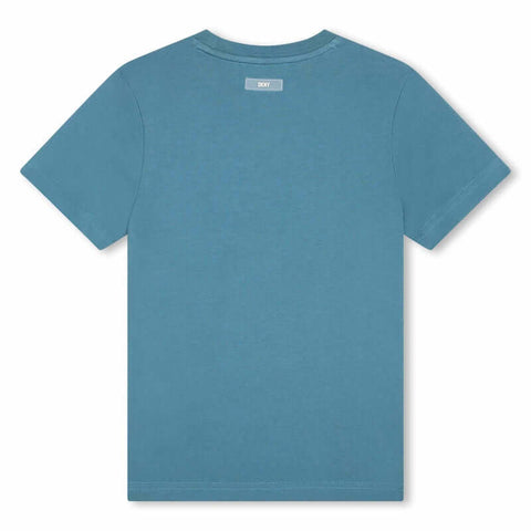 DKNY Boys Blue Short Sleeve T-Shirt