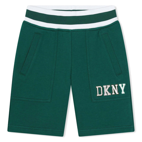 DKNY Boys Green Shorts