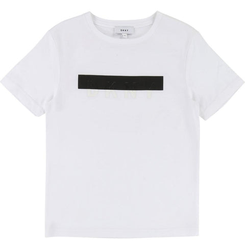 DKNY Boys White T-Shirt