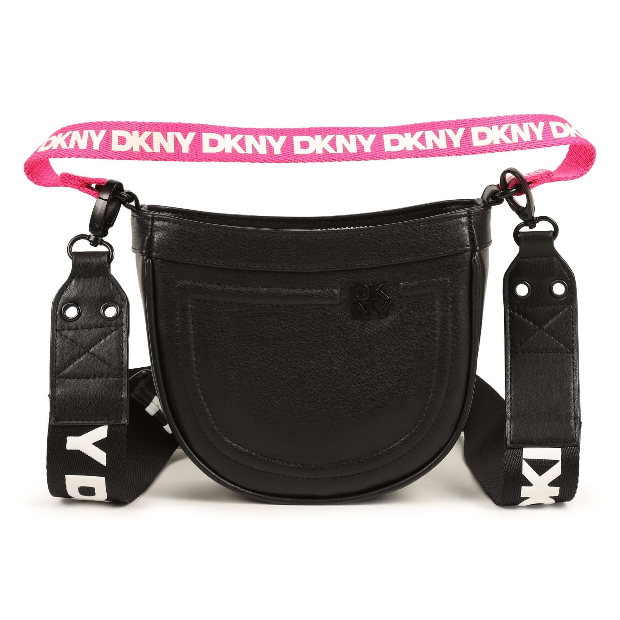 DKNY Girls Black Handle Bag