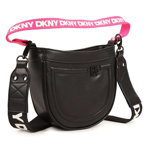 DKNY Girls Black Handle Bag