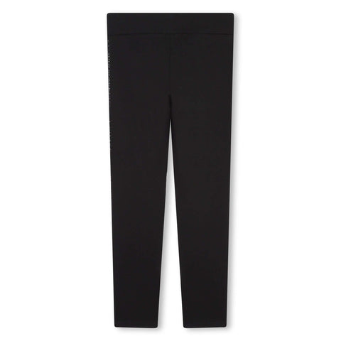 DKNY Girls Black Leggings