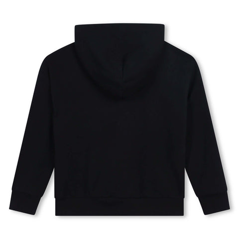 DKNY Girls Black Logo Hoodie