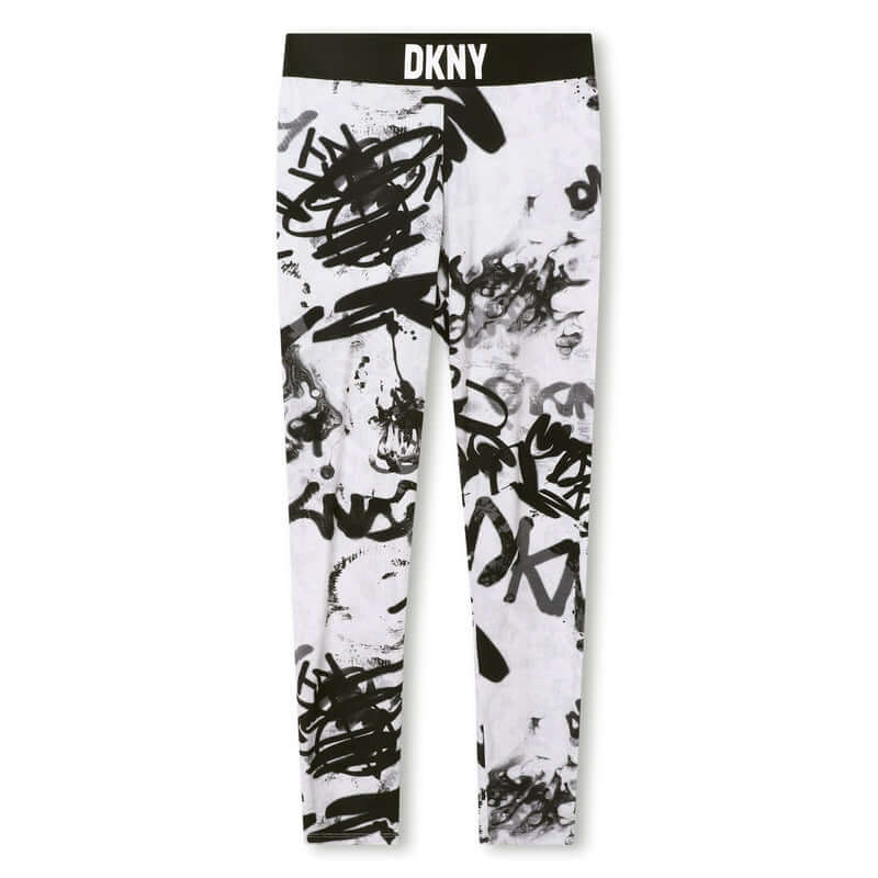DKNY Girls Graffitti Leggings