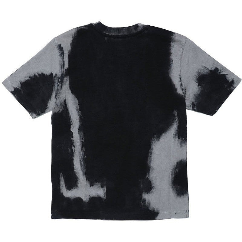 Diesel Boys Black Tye Print Logo T-Shirt