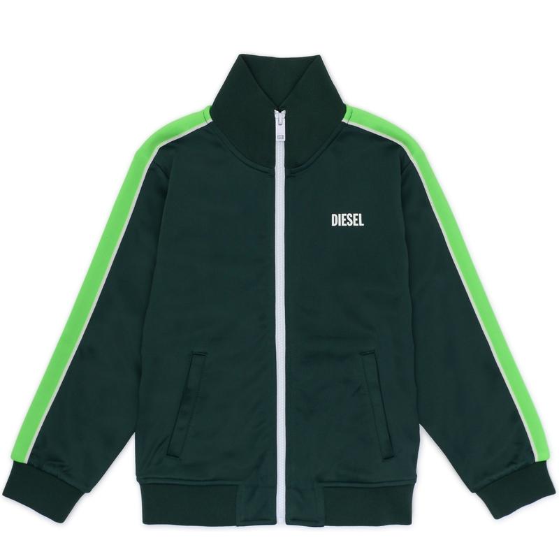 Diesel Boys Green Scortess Zip Up Jacket