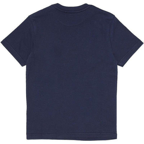Diesel Boys Navy Living Print T-Shirt