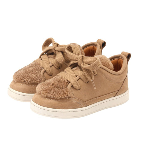 Donsje Boys Brown Sandor Trainers