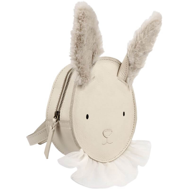 Donsje Cream Festie Rabbit Backpack