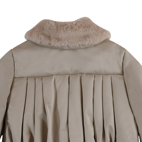 Donsje Girls Beige Bloci Jacket