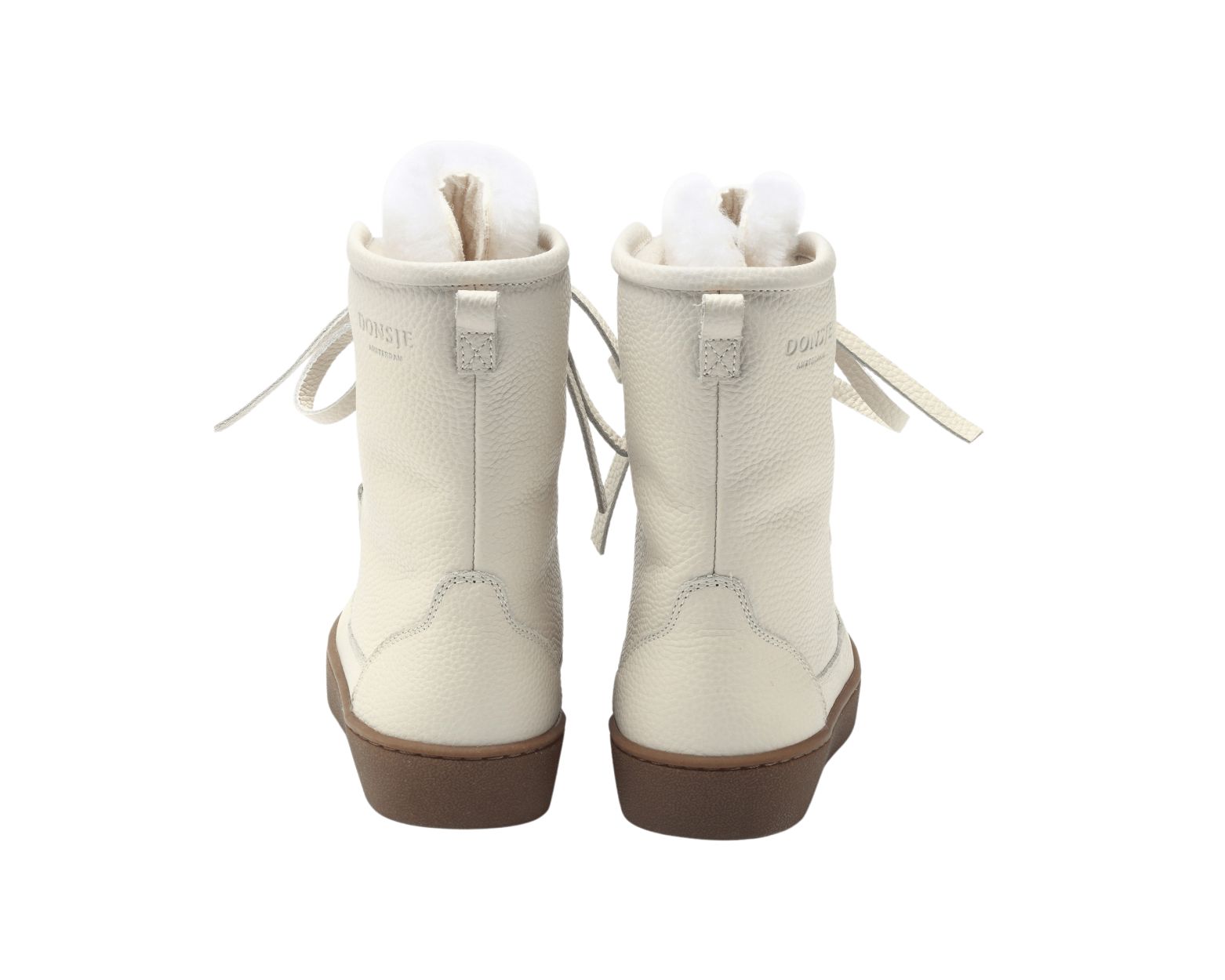 Donsje Girls Cream Sonny Boots