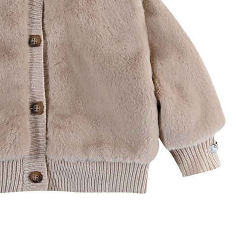 Donsje Girls Faux Fur Birie Jacket