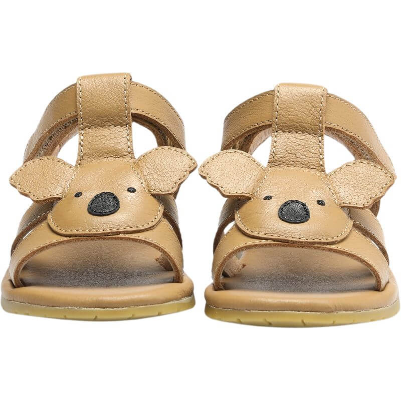 Donsje Girls Koala Leather Sandals
