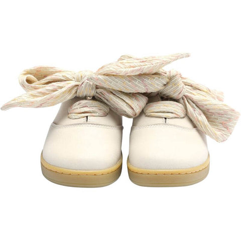Donsje Girls Meilly Cream Leather Shoes