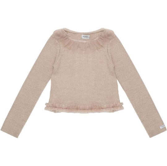 Girls Sjami Lavender Brown Top