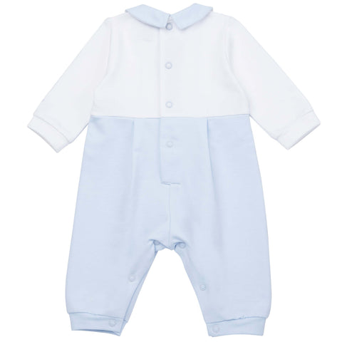 Emile Et Rose Baby Boys Blue Babygrow