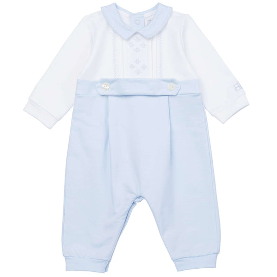 Baby Boys Blue Babygrow
