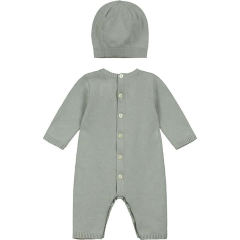 Emile Et Rose Baby Boys Easton Grey Knitted Set