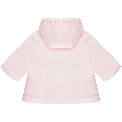 Emile Et Rose Baby Girls Pink Aurora Fleece Jacket with Bunny