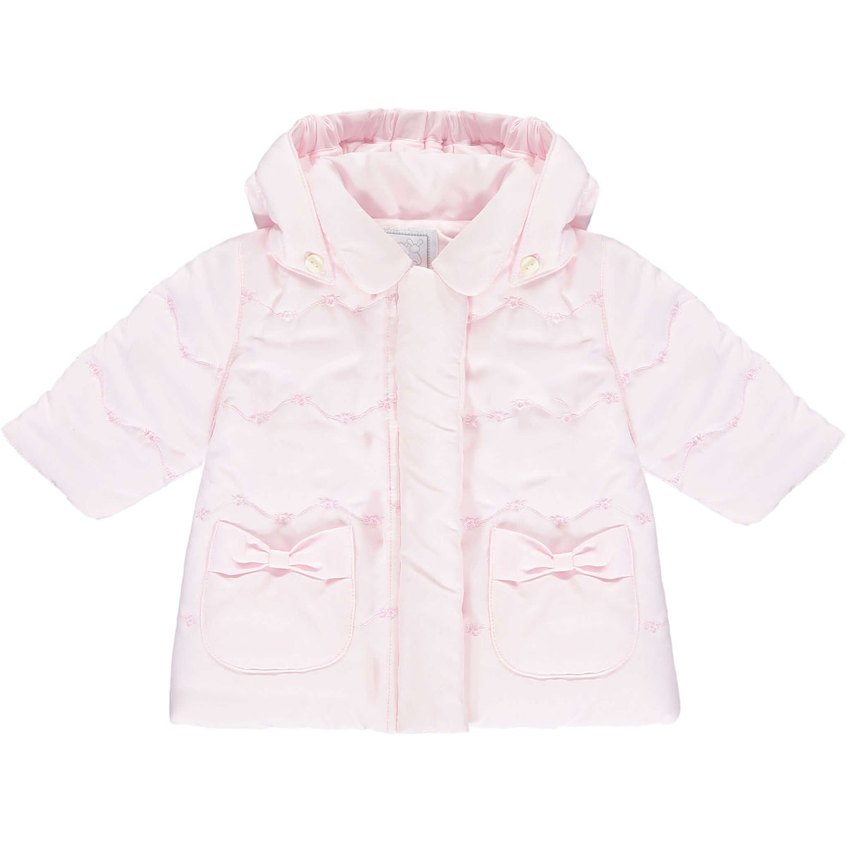 Emile Et Rose Baby Girls Pink Bow Jacket