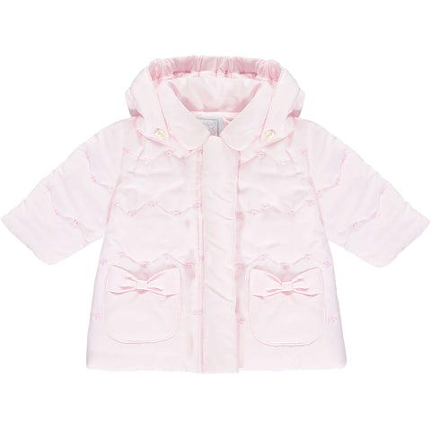 Emile Et Rose Baby Girls Pink Bow Jacket