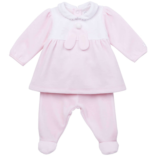 Baby Girls Pink Bunny Set