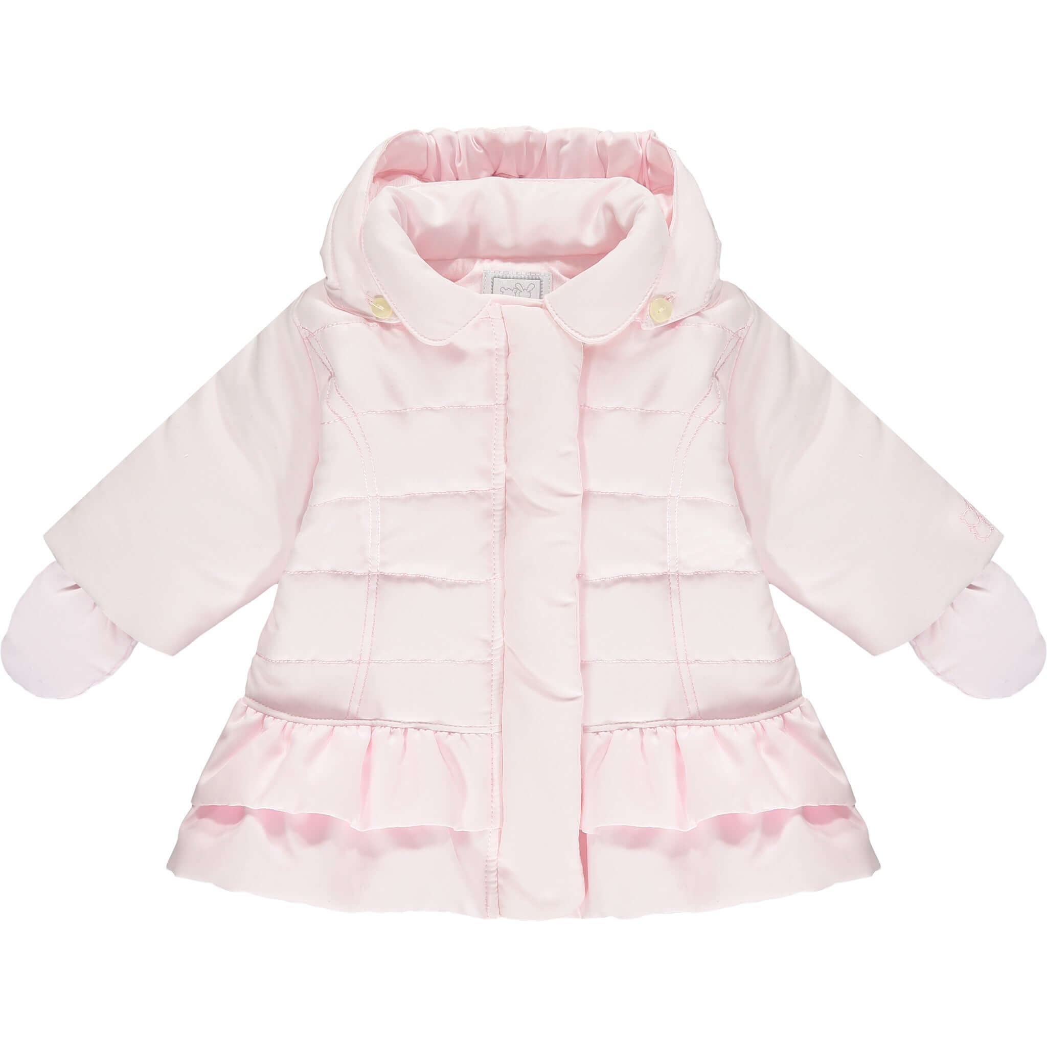 Emile Et Rose Baby Girls Pink Frill Jacket