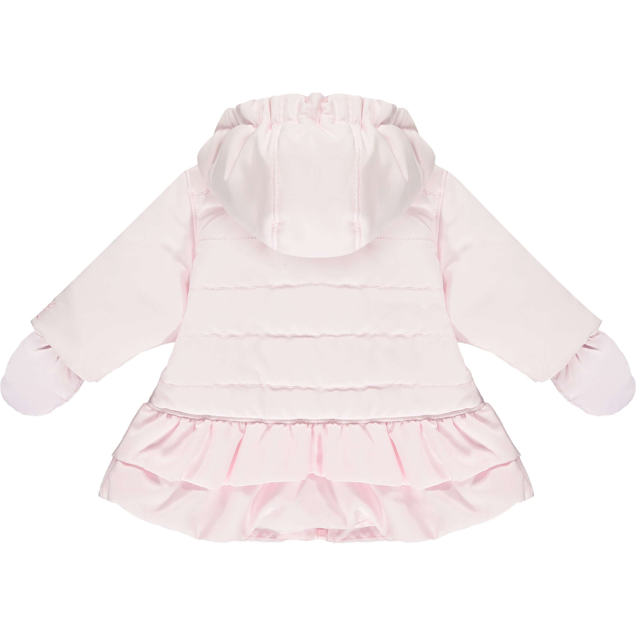 Emile Et Rose Baby Girls Pink Frill Jacket