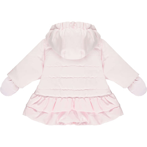 Emile Et Rose Baby Girls Pink Frill Jacket