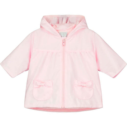 Girls Pink Bunny Head Jacket