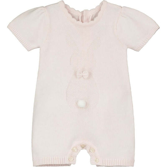 Girls Pink Frankie Knitted Romper