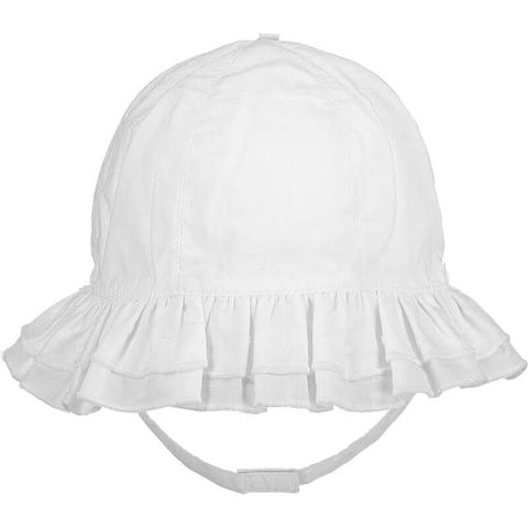 Emile Et Rose Girls White Knitted Hat