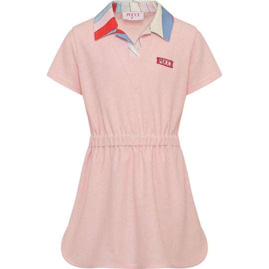 Girls Iride Print Jersey Dress