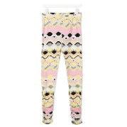 Emilio Pucci Girls Pink Pattern Leggings